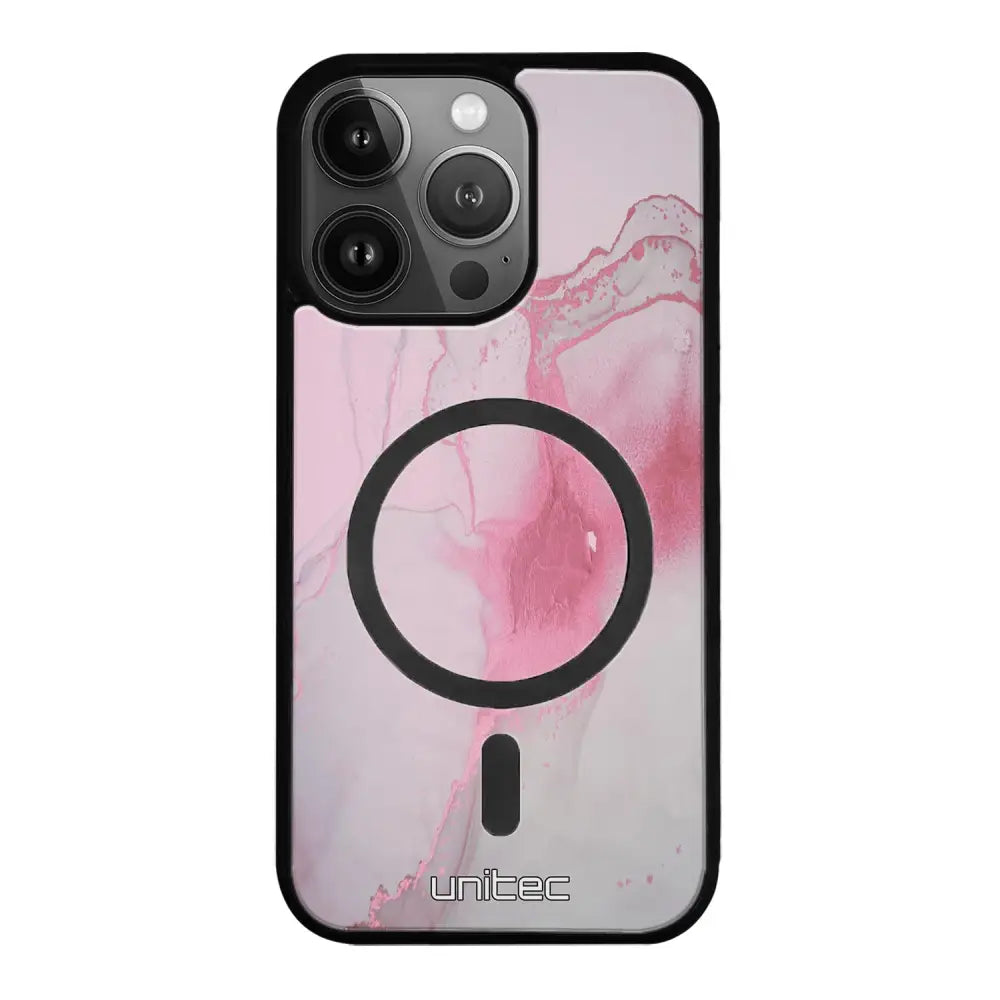 iPhone 16 Pro Max marmori suojakuoret - Pink Pok Rie