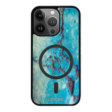 iPhone 16 Pro Max marmori suojakuoret - Turquoise Marble
