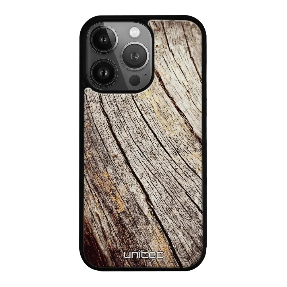 iPhone 16 Pro Max suojakuoret - Wooden Stump - Ei