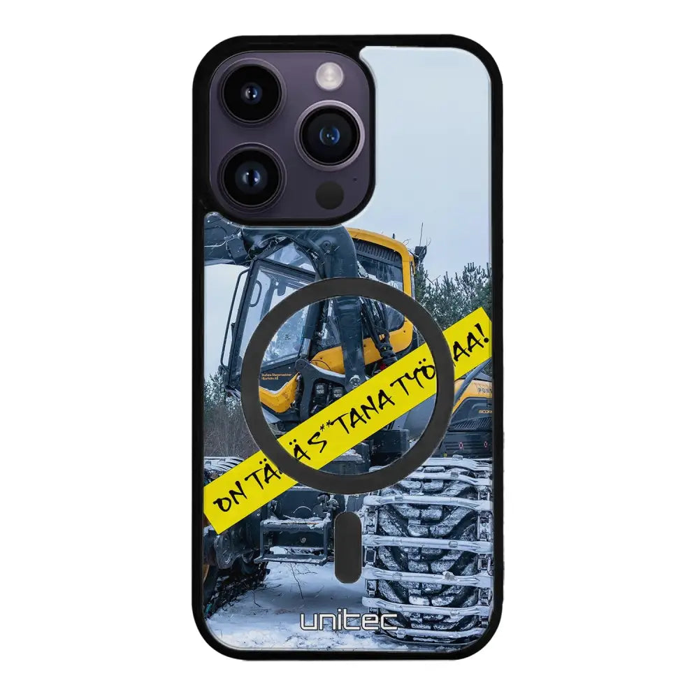 iPhone 16 Pro meemi suojakuoret - Työmaa