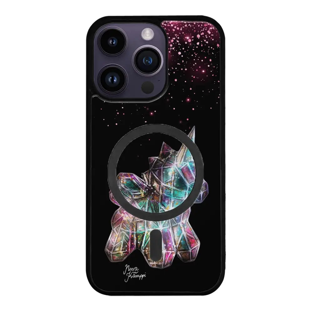 iPhone 16 Pro unicorn suojakuoret - Pinkki - Noora Kämppi