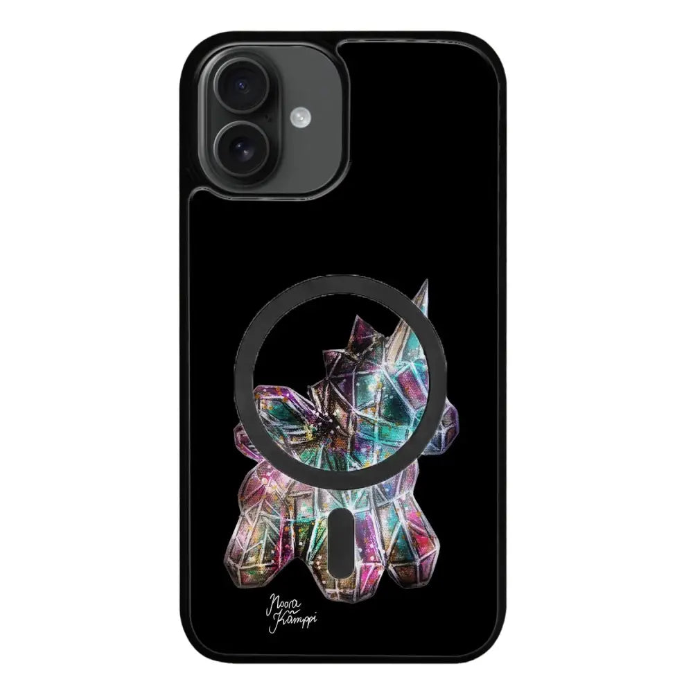 iPhone 16 unicorn suojakuoret - Musta - Noora Kämppi