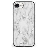 iPhone 16e marmori suojakuoret White Marble