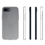 iPhone 16e Silikonikuori - Läpinäkyvä