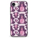 iPhone 16e suojakuoret Purple Teddy Bear