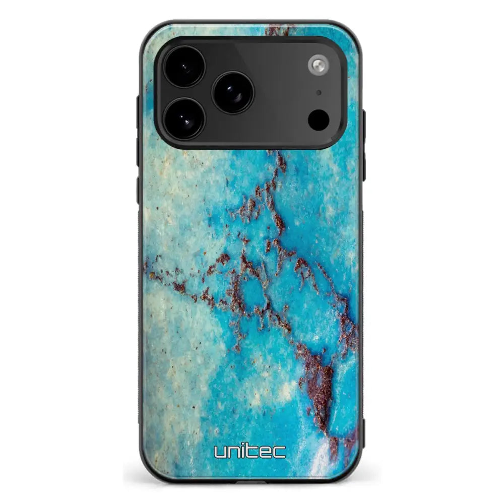 iPhone 17 Pro Max marmori suojakuoret Turquoise Marble Ei