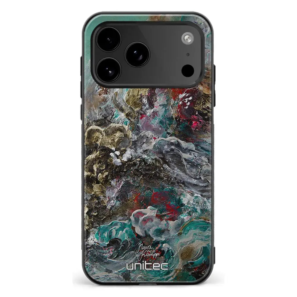 iPhone 17 Pro Max modern art suojakuoret Heart Knows Noora Kämppi Ei