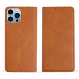 iPhone 14 Pro Unitec Lompakko Suojakotelo Ruskea