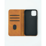 iPhone 11 Pro Max Unitec Lompakko Suojakotelo Ruskea