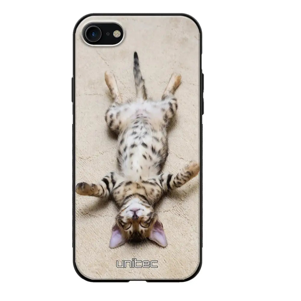 iPhone 7 kissa suojakuoret - Relaxing Cat - Ei