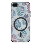 iPhone 7 kukka suojakuoret - Monstera Texture