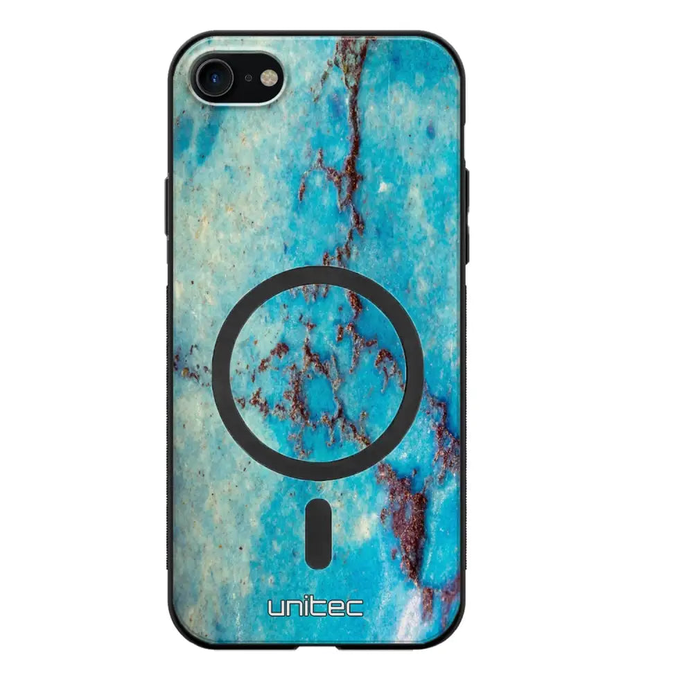 iPhone 7 marmori suojakuoret - Turquoise Marble