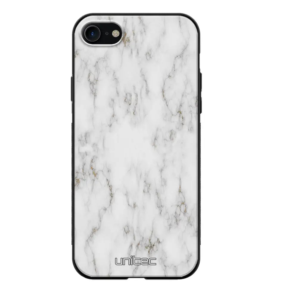 iPhone 7 marmori suojakuoret - White Marble - Ei