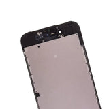 iPhone 7 Näyttö Musta - Pelti asennettuna