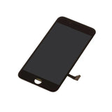 iPhone 7 Näyttö Musta - Pelti asennettuna