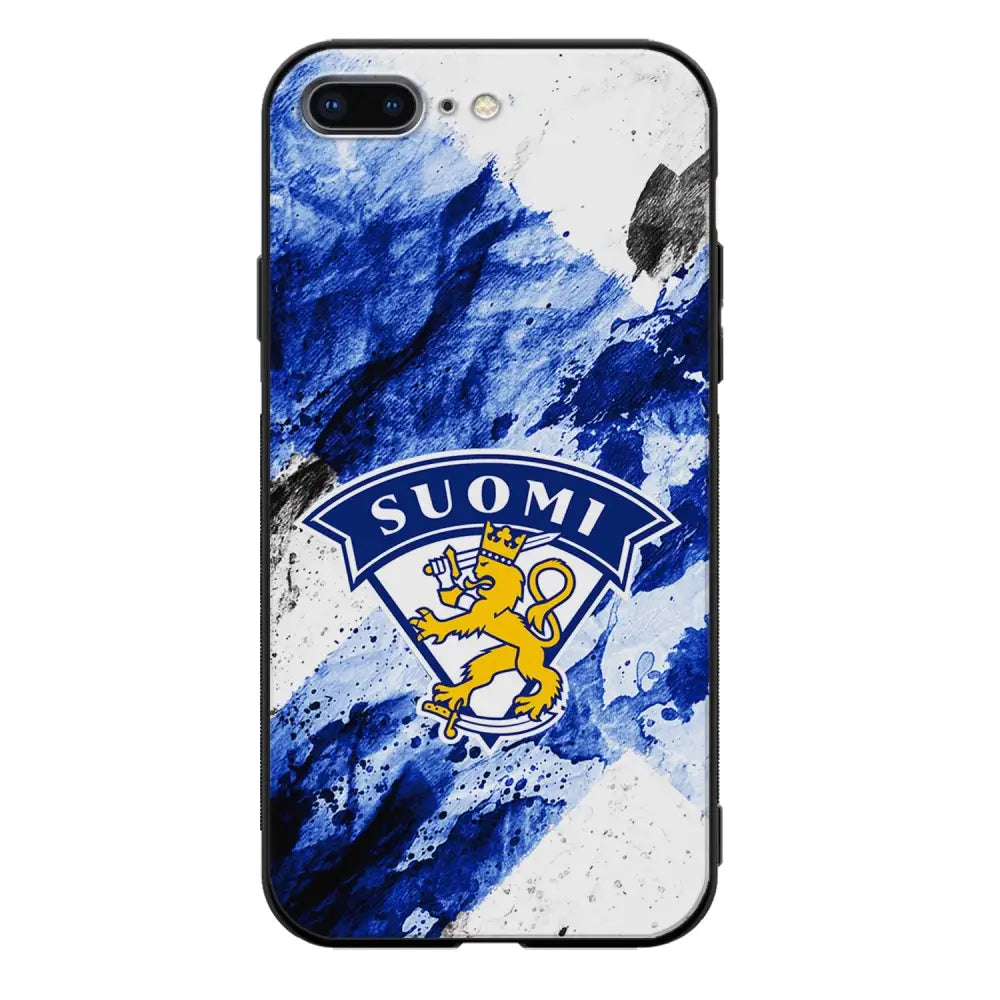 iPhone 7 Plus jääkiekko suojakuoret - Leijonat - Ei