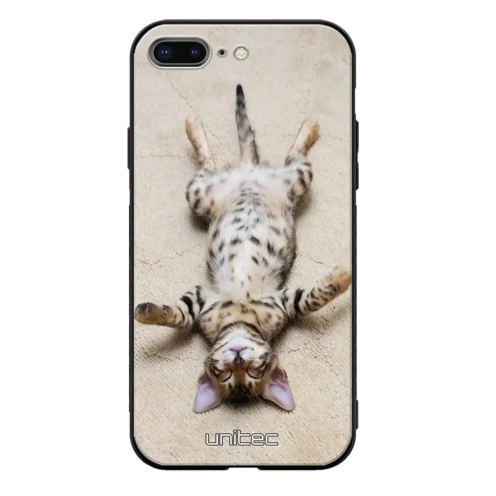 iPhone 7 Plus kissa suojakuoret - Relaxing Cat - Ei
