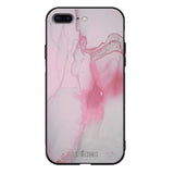 iPhone 7 Plus marmori suojakuoret - Pink Pok Rie - Ei