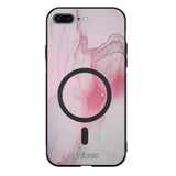 iPhone 7 Plus marmori suojakuoret - Pink Pok Rie