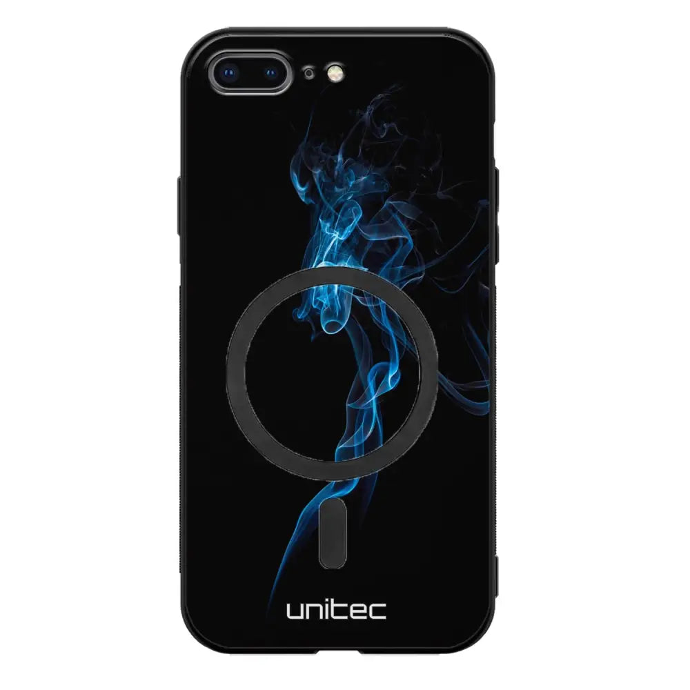 iPhone 7 Plus suojakuoret - Blue Smoke On Black