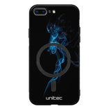 iPhone 7 Plus suojakuoret - Blue Smoke On Black