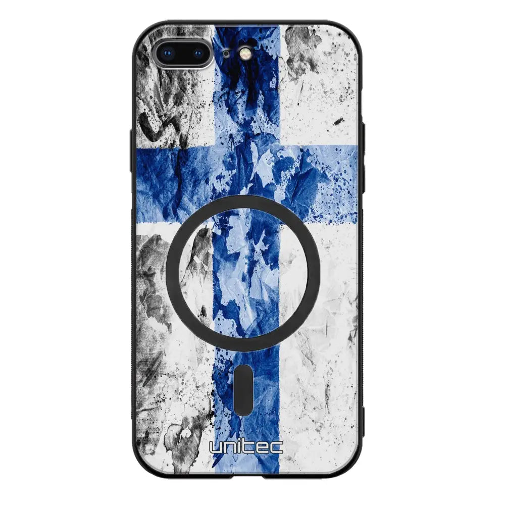 iPhone 7 Plus suojakuoret - Painted Finnish Flag