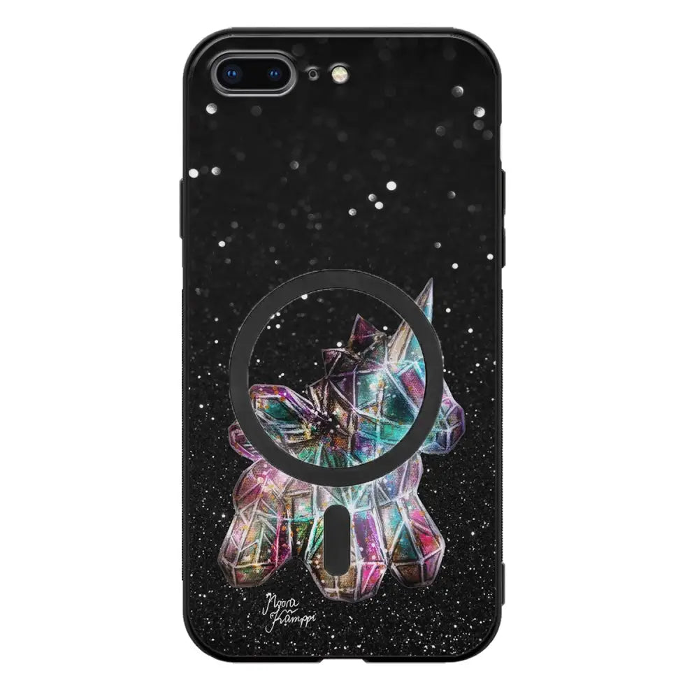 iPhone 7 Plus unicorn suojakuoret - Valkoinen - Noora Kämppi