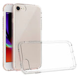 iPhone 8 / iPhone 7 / iPhone SE 2020 Silikonikuori - Läpinäkyvä