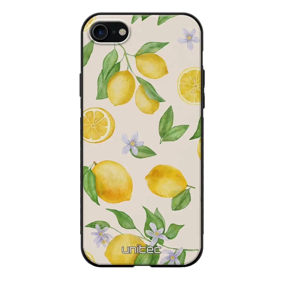 iPhone 8 hedelmä suojakuoret - Lemon - Ei