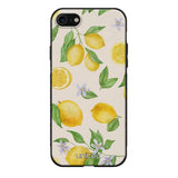 iPhone 8 hedelmä suojakuoret - Lemon - Ei