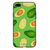 iPhone 8 Plus hedelmä suojakuoret - Avocados - Ei