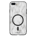 iPhone 8 Plus marmori suojakuoret - White Marble