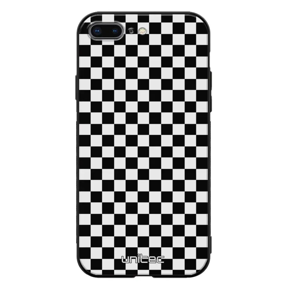 iPhone 8 Plus suojakuoret - Black And White - Ei