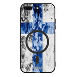 iPhone 8 Plus suojakuoret - Painted Finnish Flag