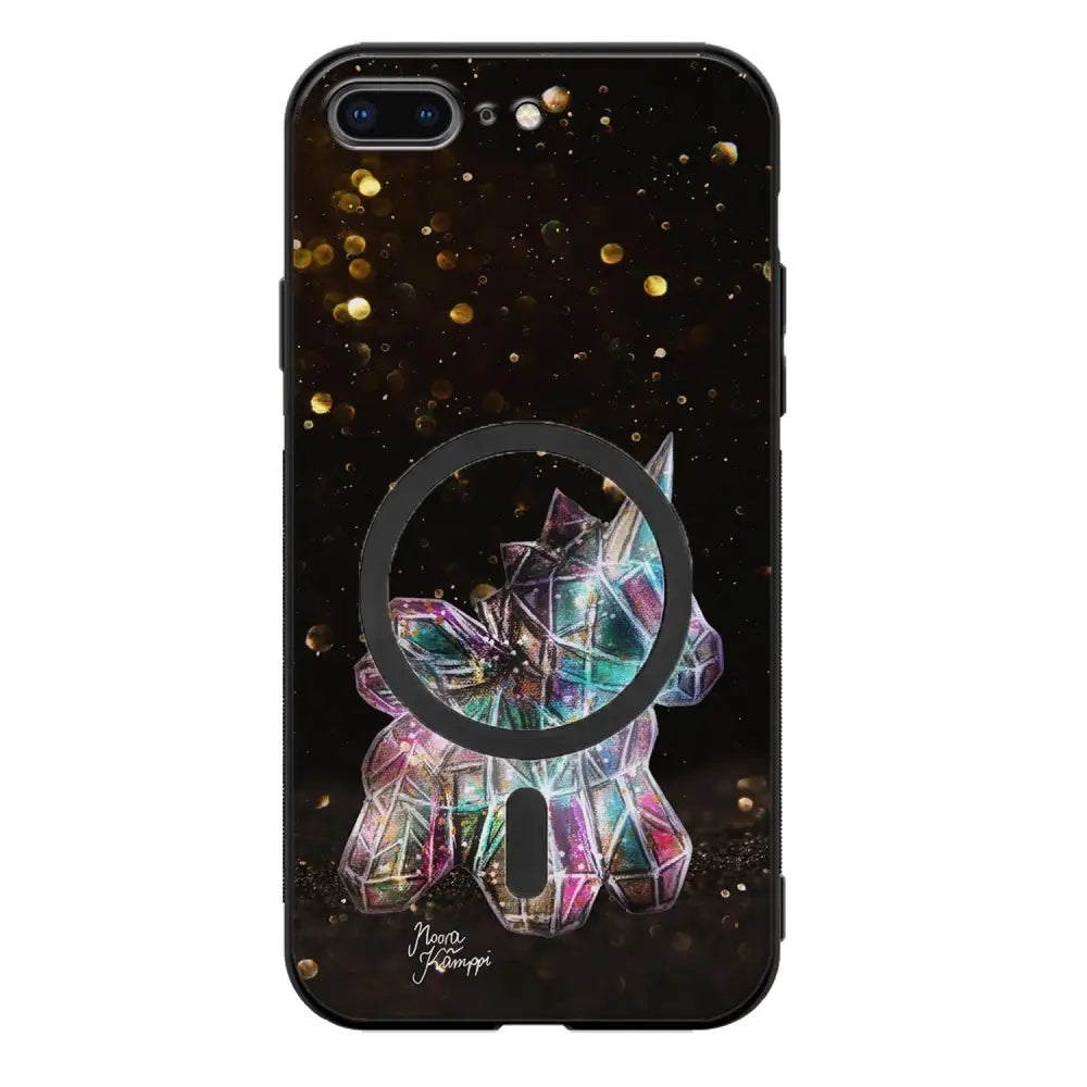 iPhone 8 Plus unicorn suojakuoret - Kulta - Noora Kämppi