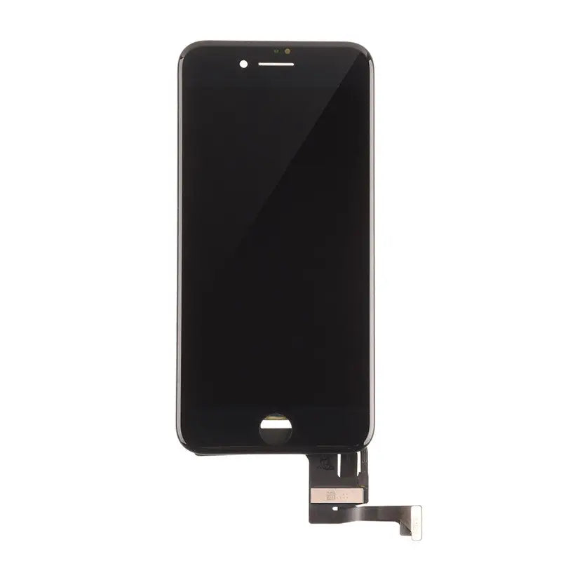 iPhone 8 / SE 20 / SE 22 Näyttö Musta - Pelti asennettuna