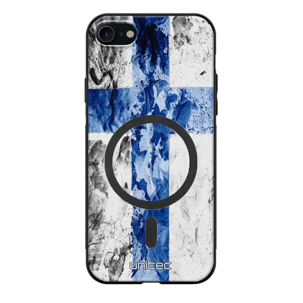 iPhone 8 suojakuoret - Painted Finnish Flag
