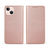 iPhone 14 Plus Unitec Lompakko Suojakotelo Ruusukulta