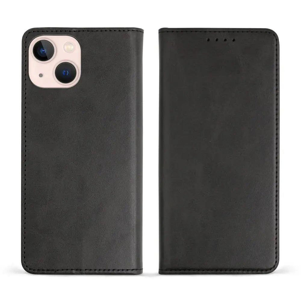 iPhone 14 Plus Unitec Lompakko Suojakotelo Musta