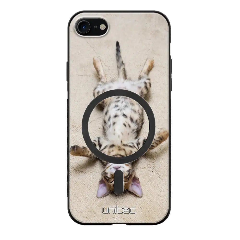 iPhone SE 2020 kissa suojakuoret - Relaxing Cat