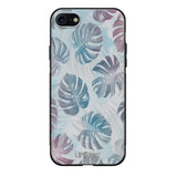 iPhone SE 2020 kukka suojakuoret - Monstera Texture - Ei