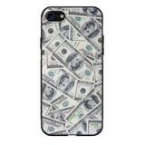 iPhone SE 2020 seteli suojakuoret - Dollarit - Ei