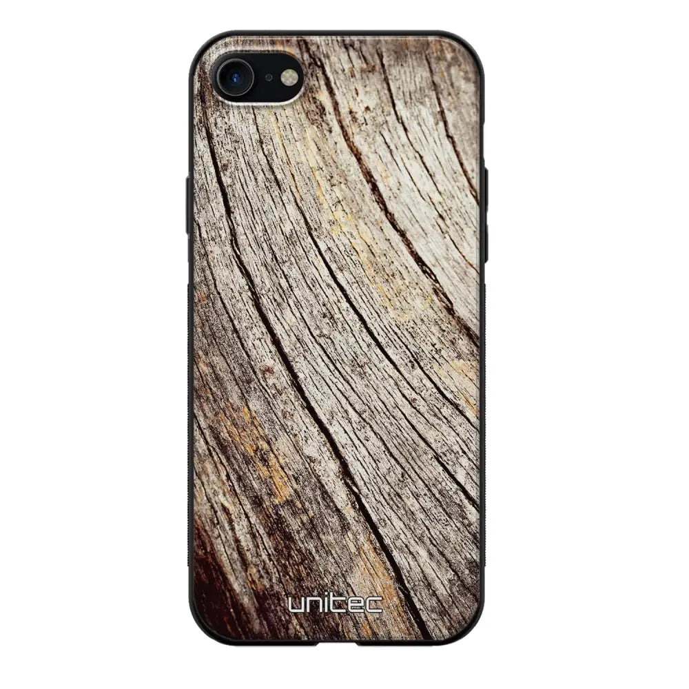 iPhone SE 2022 suojakuoret - Wooden Stump - Ei