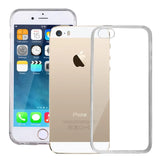 iPhone SE / iPhone 5S / iPhone 5 Silikonikuori - Läpinäkyvä