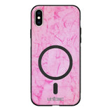 iPhone X marmori suojakuoret - Light Pink Marble