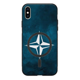 iPhone X nato suojakuoret - Sininen