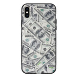 iPhone X seteli suojakuoret - Dollarit - Ei