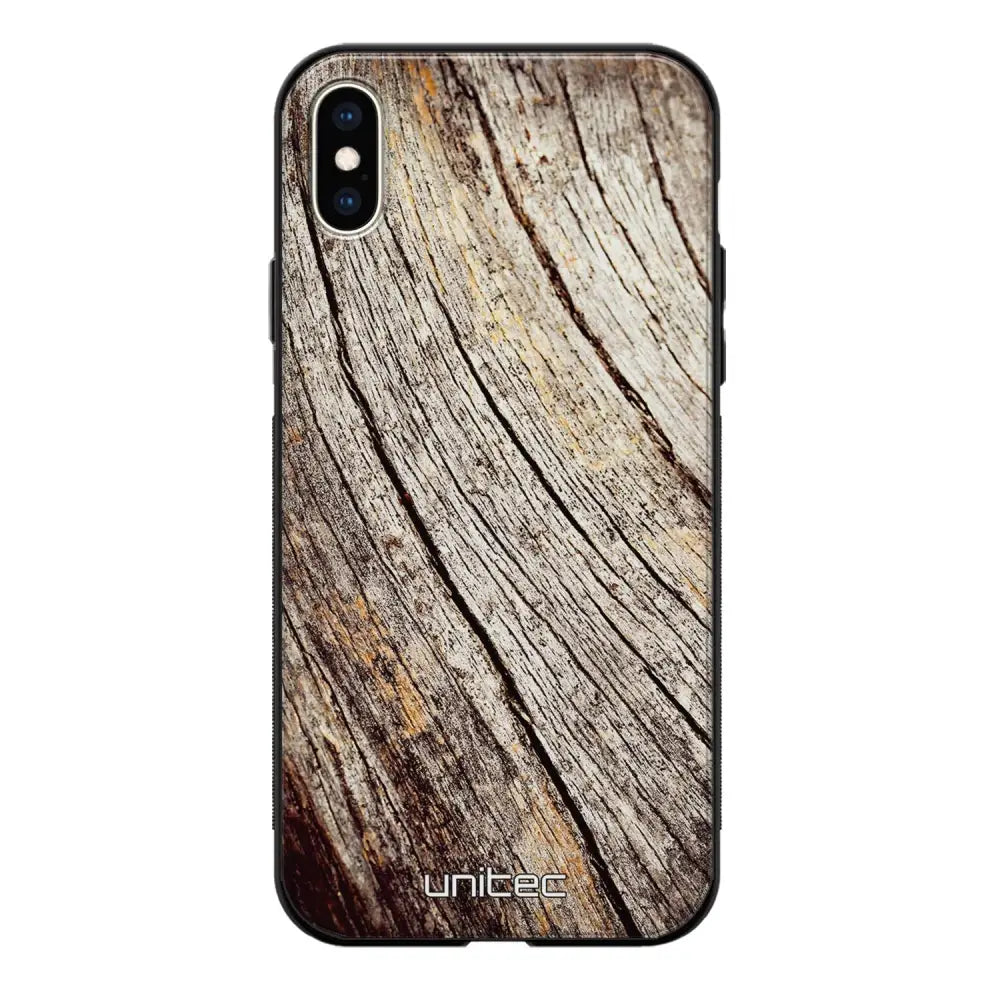 iPhone X suojakuoret - Wooden Stump - Ei