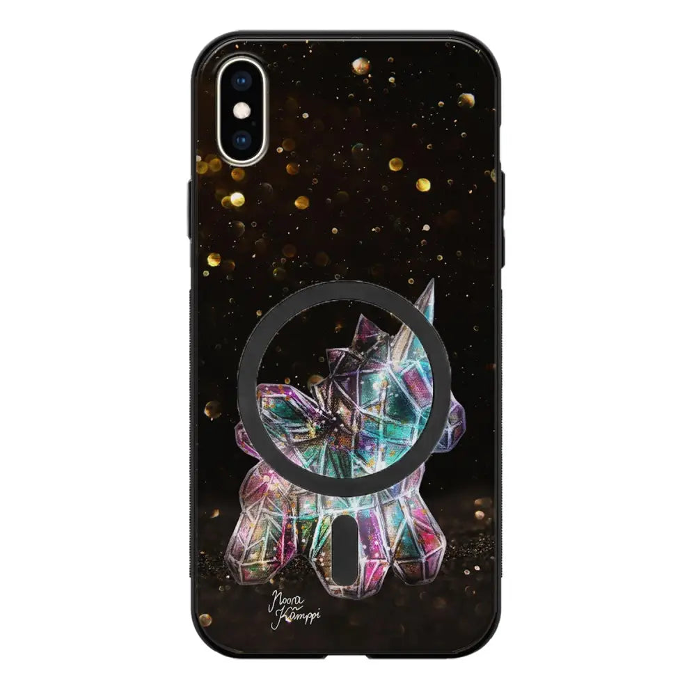 iPhone X unicorn suojakuoret - Kulta - Noora Kämppi