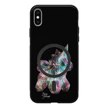 iPhone X unicorn suojakuoret - Musta - Noora Kämppi